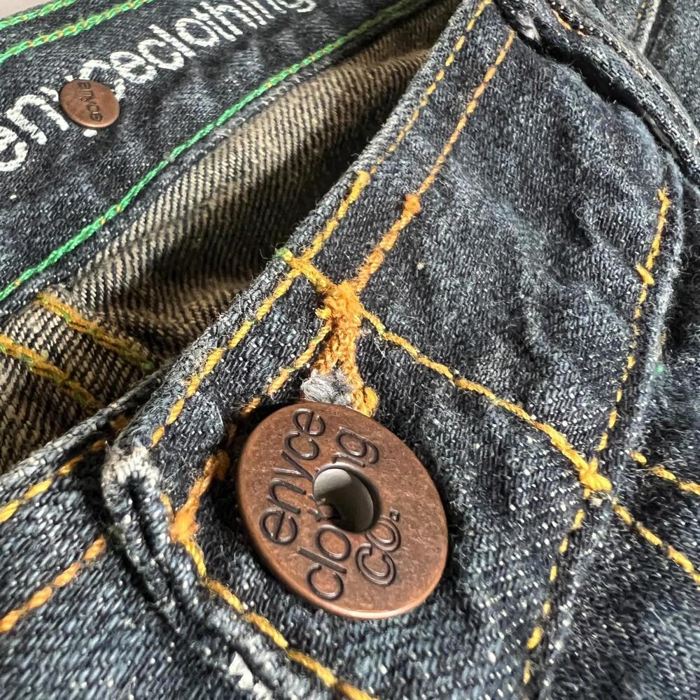 Enyce Clothing Co Jeans Men’s Size 38x33 Blue Denim 2000s Y2K Hip Hop Streetwear - Picture 9 of 14